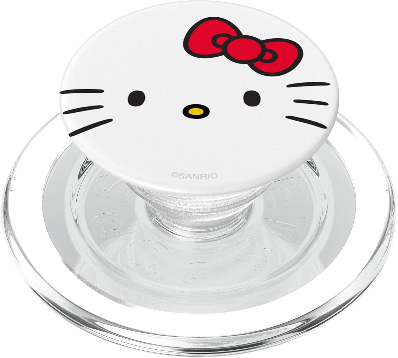 Hello Kitty Open Face PopSockets Stand for Smartphones and Tablets PopSockets PopGrip for MagSafe