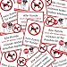 Finest Folia Hundeverbot Aufkleber Hunde verboten Tiere Sticker für Restaurant Geschäft Wohngebäude Fenster Verbot Folie selbstklebend wetterfest R198 (02 Kein Zutritt für Hunde rund)