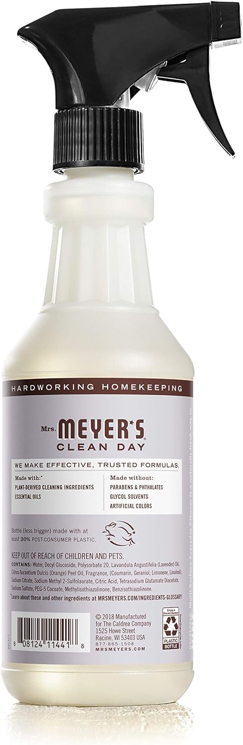 Mrs. Meyers Countertop Spray, Lavender Scent, 16 Oz. (Pack Of 6)