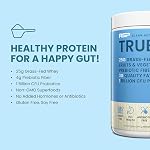 RSP TrueFit - Grass Fed Lean Meal Replacement Protein Shake, All Natural Whey Protein Powder with Fiber & Probiotics, Non-GMO, Gluten-Free & No Artificial Sweeteners, 2.16 LB Choc (Packaging May Vary)