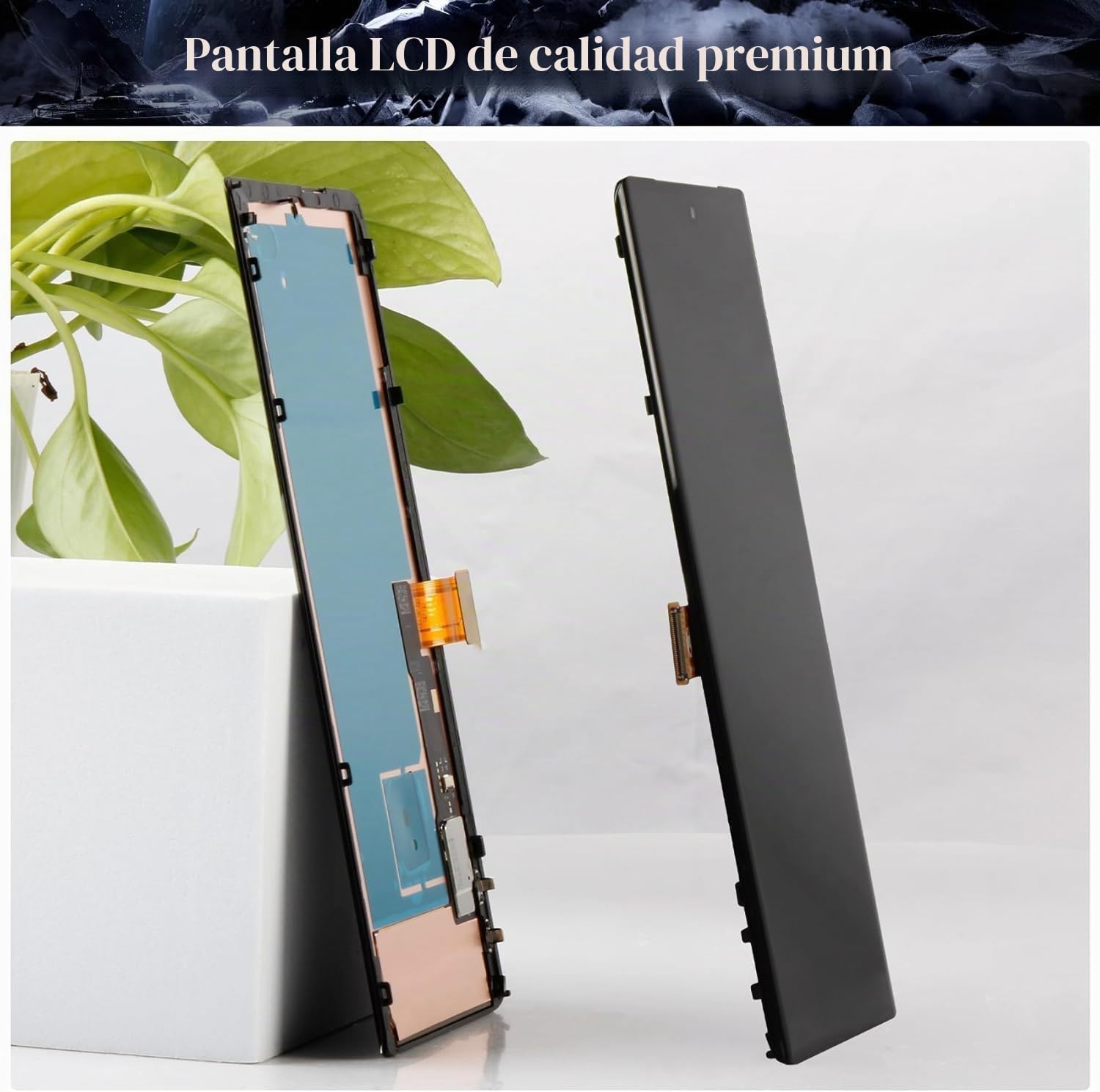 OLED para Google Pixel 7 Pro 5G, digitalizador LCD para Google Pixel 7 Pro, pantalla para Google Pixel 7 Pro GP4BC, GE2AE, GFE4J, reemplazo de montaje de pantalla táctil (con marco, negro)