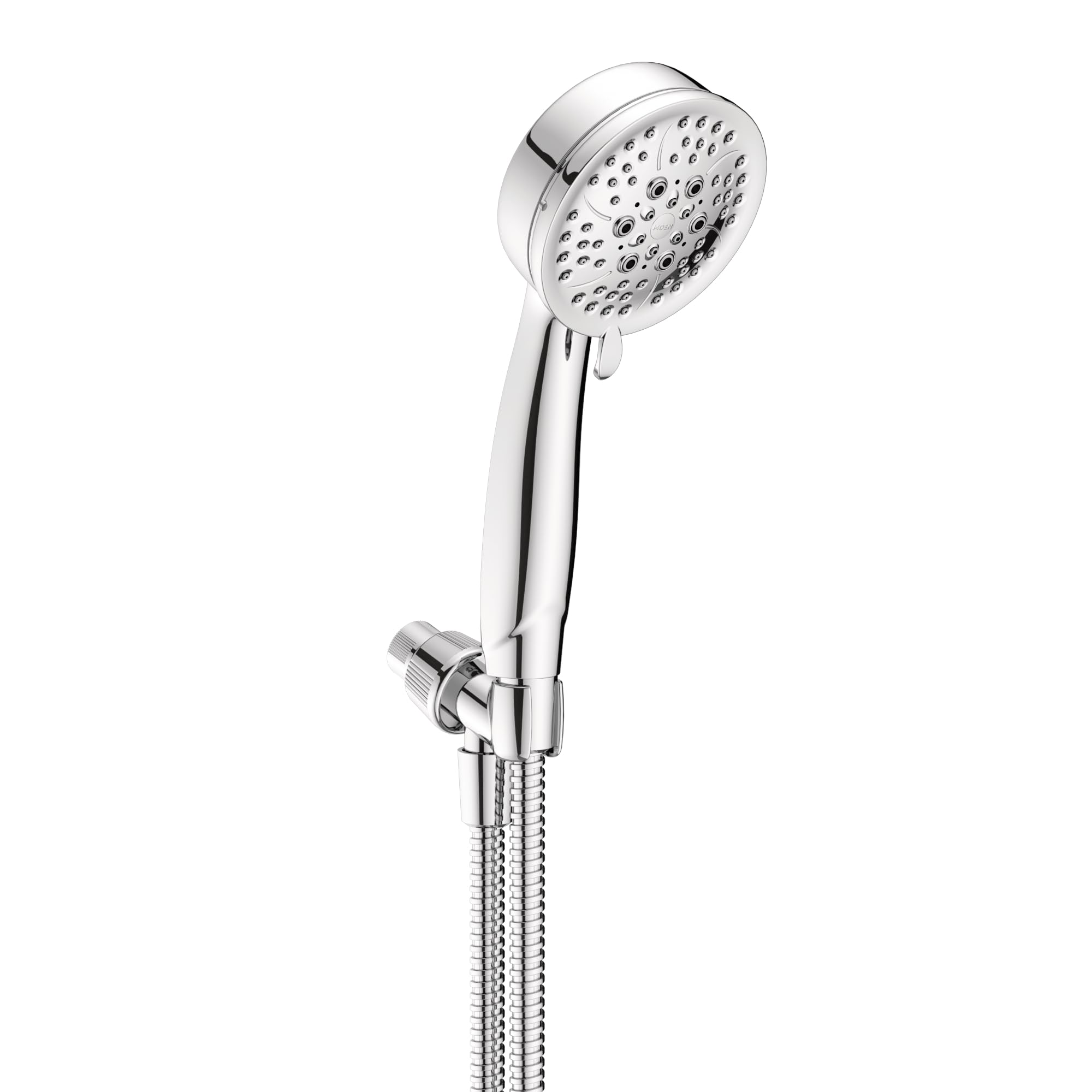 26015 Caldwell 4.25-Inch 5-Function Handheld Shower with Bracket and Hose, Chrome