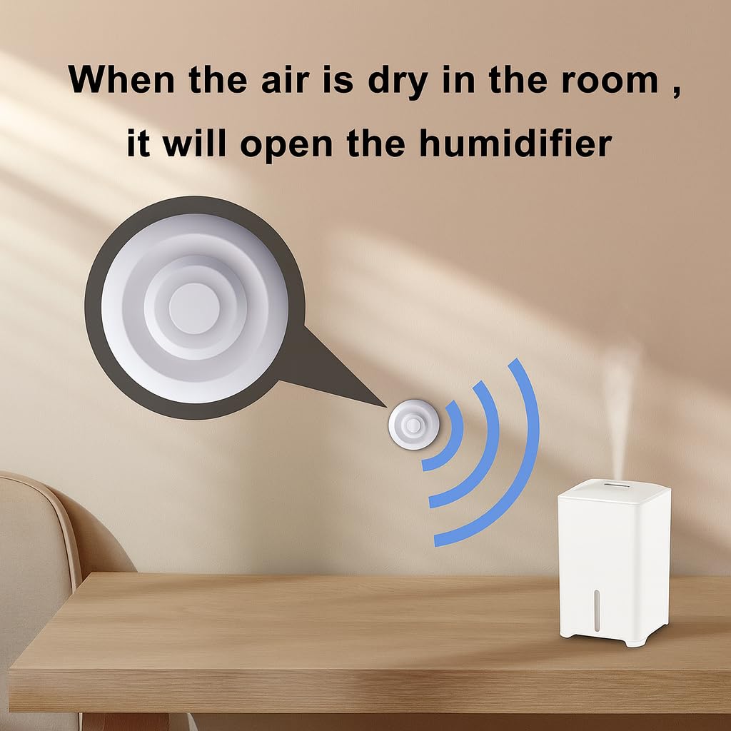 Smart Tuya Zigbee Monitor jakości powietrza – CO2, formaldehyd, VOC, czujnik temperatury i wilgotności z aplikacją i połączeniem Smart Home Scene
