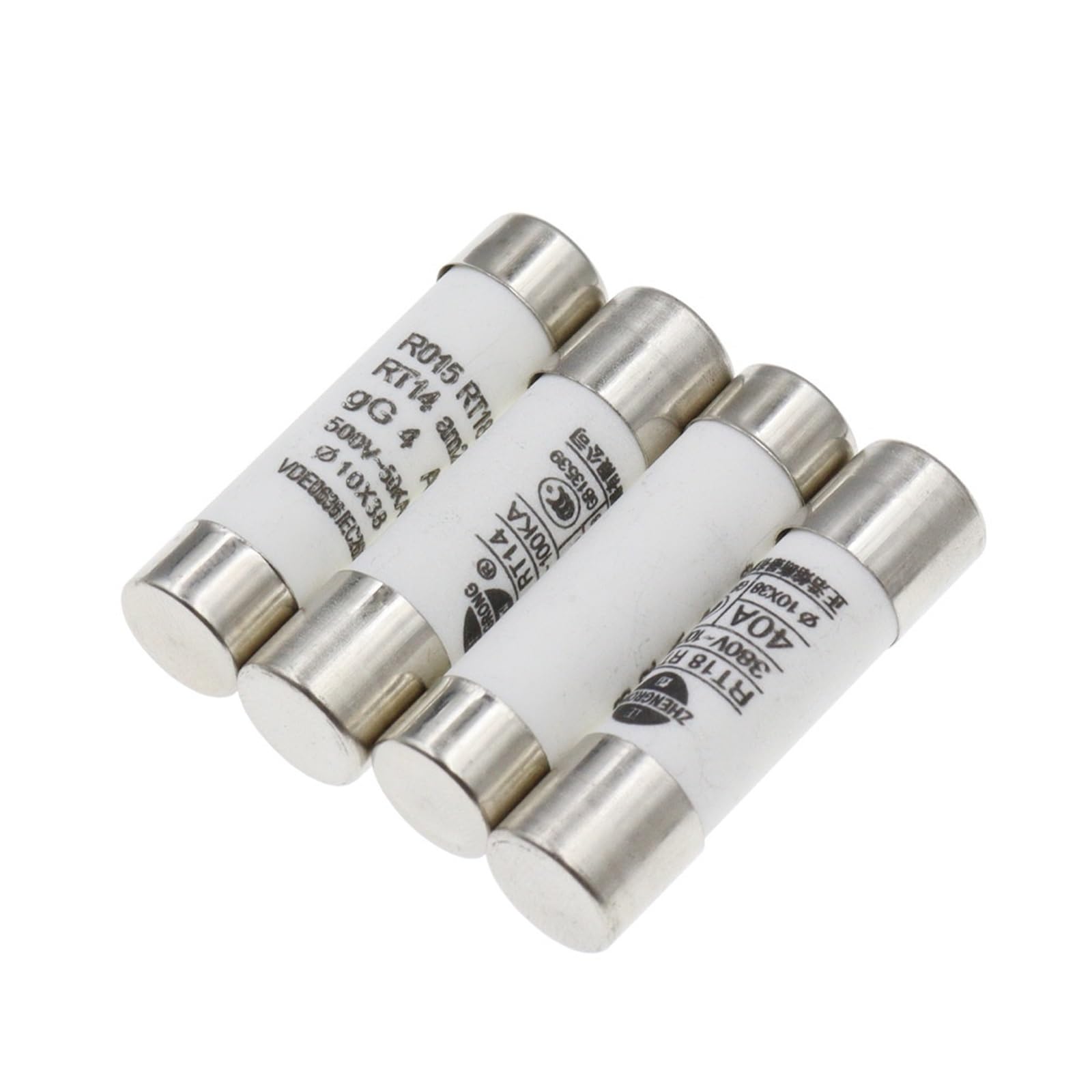 Fusible cerámico de soplado rápido para reparar el cuadro eléctrico de casa 10x38mm 8A