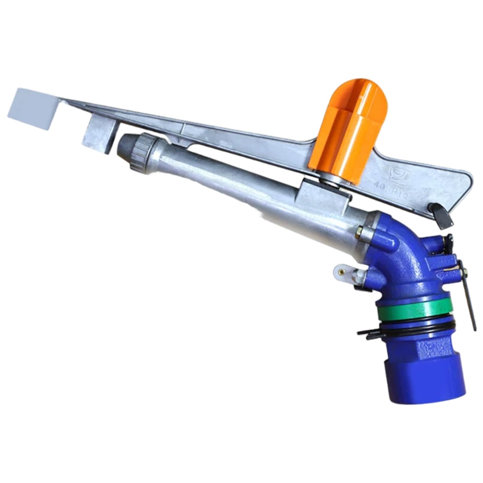 Arroseur sur trépied | Arroseur d'irrigation, Irrigation en Alliage, Eau rotative Automatique avec Deux Buses, Pistolet à Couverture pour Terres agricoles, Jardin, Suppression de la poussière
