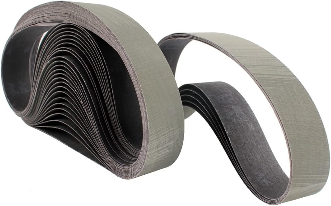 3pcs 760X40mm Abrasive Sanding Belt P40-800 Metal Aluminum Sanding Polishing Belts for Stainless Steel Sander Polisher(320)