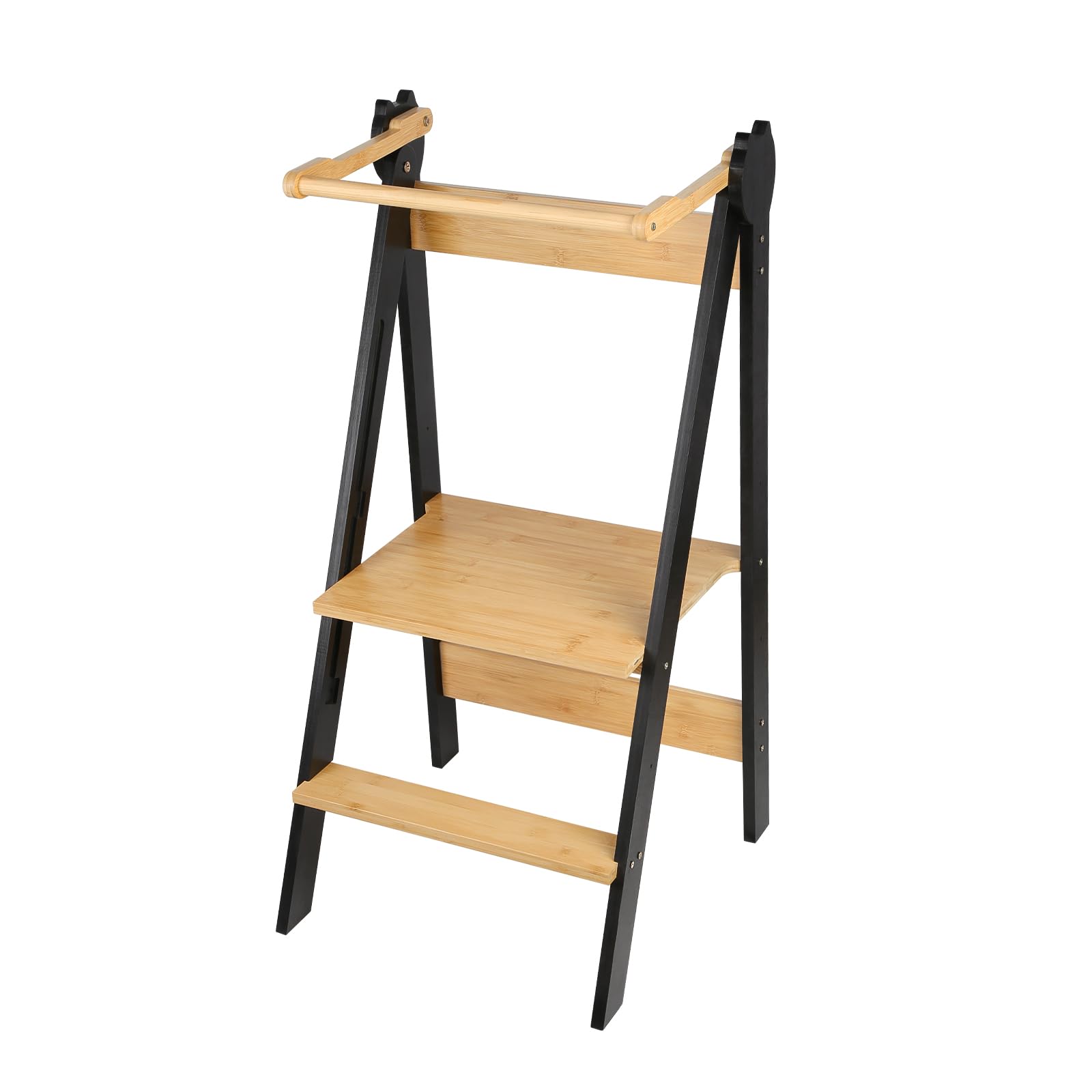 Tour d'observation Montessori pliable OHMG : fini les bras chargés en cuisine