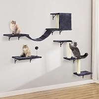 Set da Parete per Gatti Con Albero, Amaca