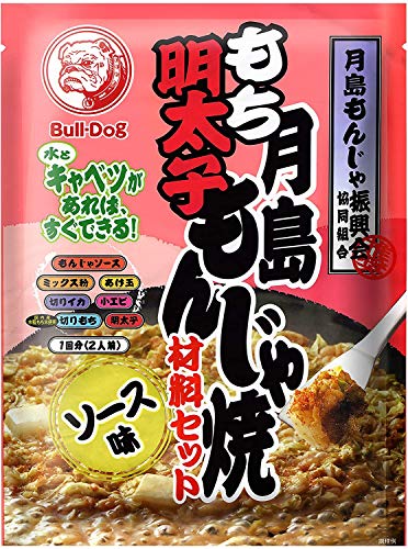 ブルドック 月島もち明太子もんじゃ焼 ソース味