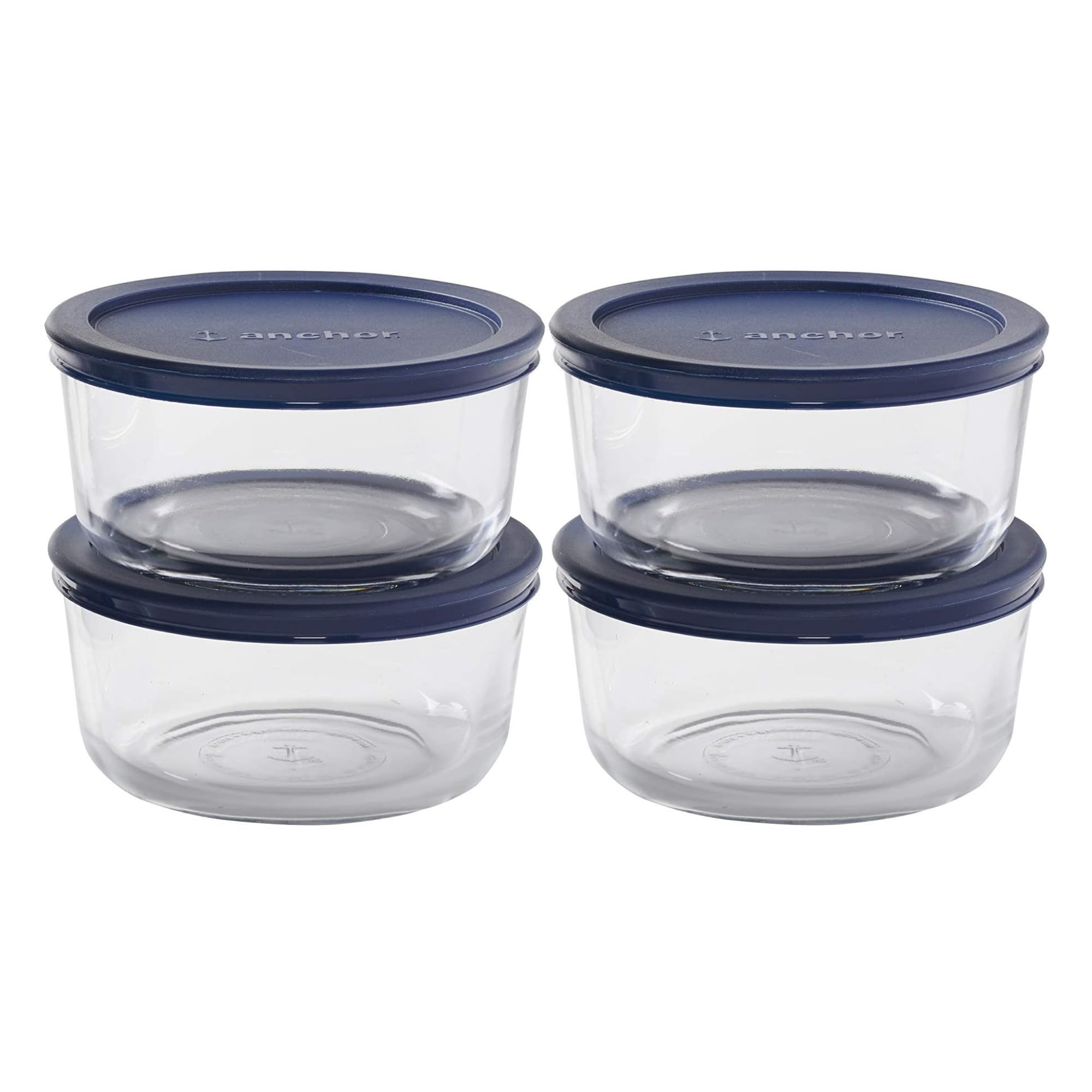 Snapklik.com : Anchor Hocking SnugFitTM Round Food Storage Containers