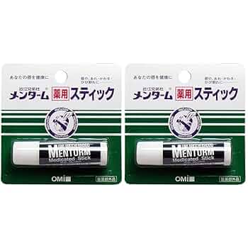 Amazon.co.jp: メンターム 薬用スティック レギュラー 4g×2個