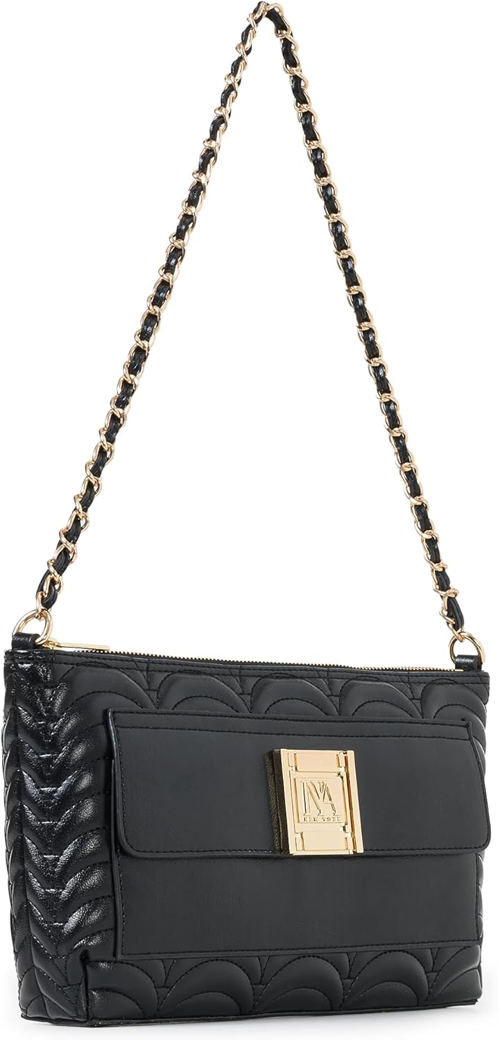 TILLARY Vegan Leather Shoulder Clutch Satchel Designer Bag Medium Evening Casual Party Work Women Handbag - Image 2