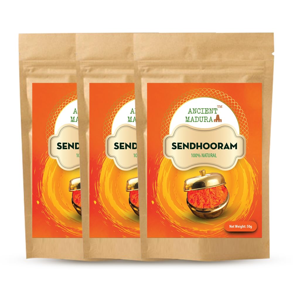 SENDOORAM (Natural Bright Orange Pooja Powder)-image-4