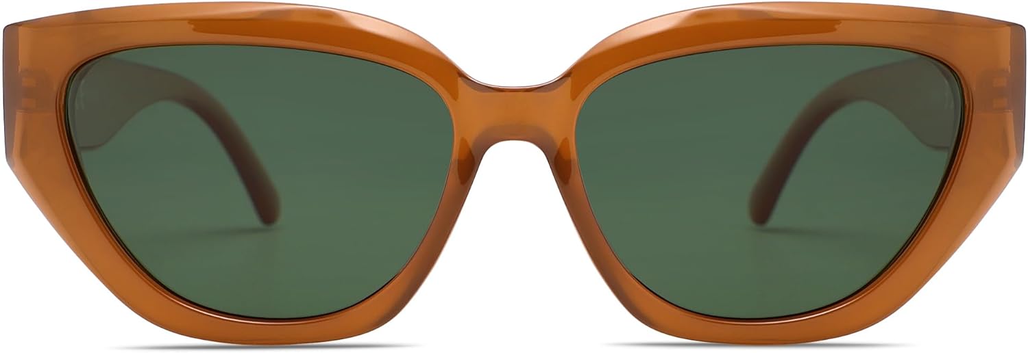 SOJOS Trendy Cute Cat Eye Polarized Sunglasses for Women Fashion Cateye Womens Sunnies SJ2237 - Image 3