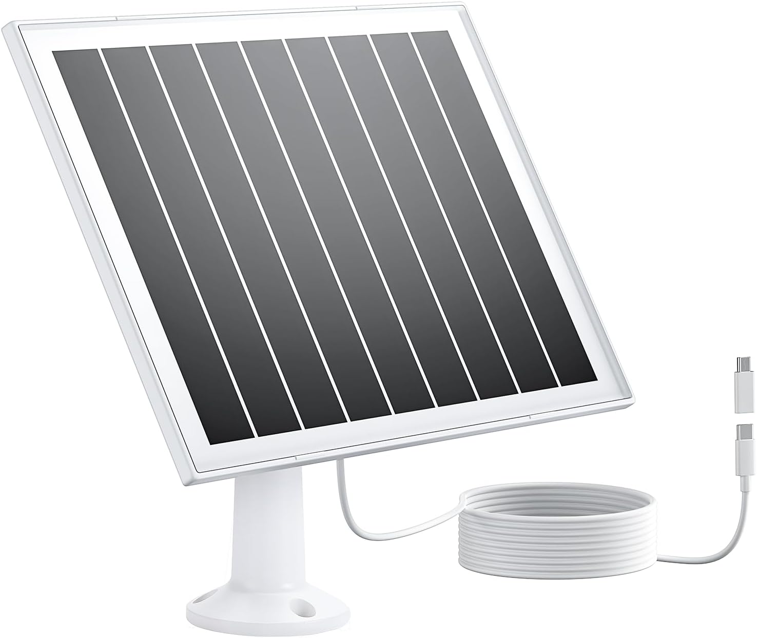 Solar Panel for Security Camera, 7W High-Efficiency...