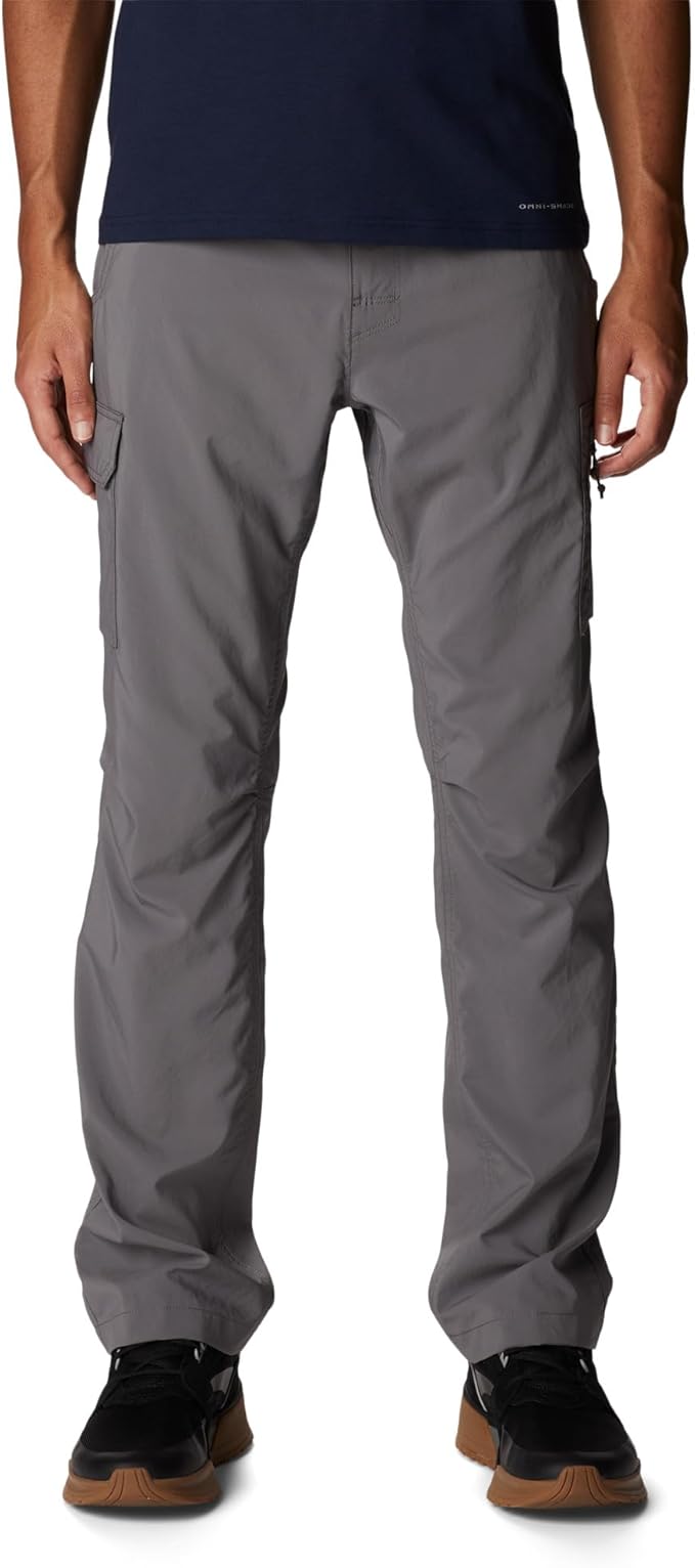 Pantaloni Trekking Uomo “Silver Ridge” Utility – Protezione Solare UPF50, Traspiranti e Multi-tasche per Outdoor e Viaggio