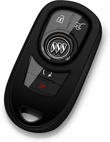 Miniatura 10 de Buick - Funda protectora para llavero de automóvil, accesorios para llavero, color rosa