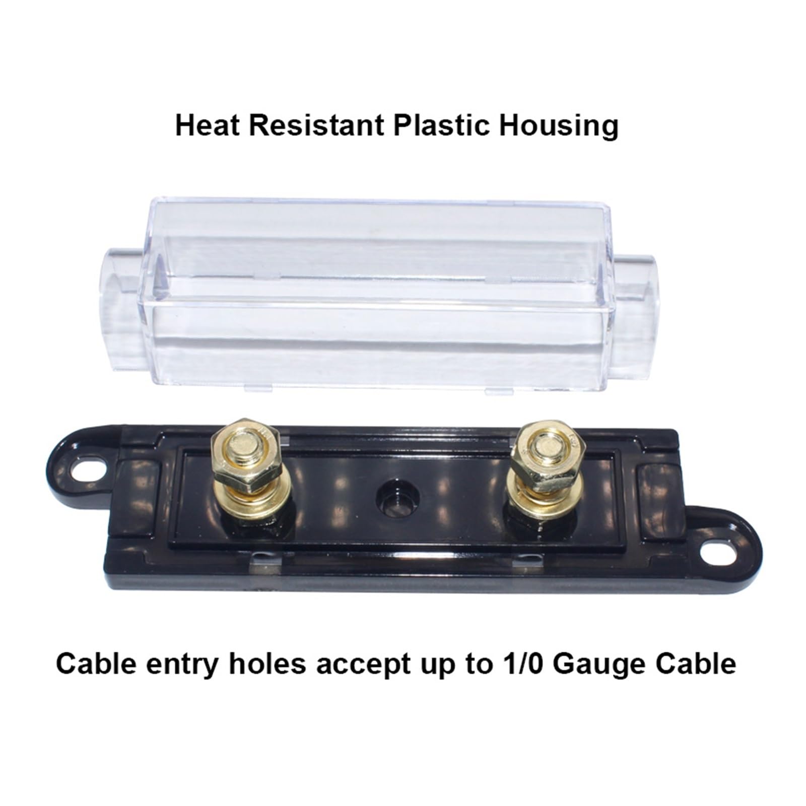 Porte-fusible boulonné ANL Boîtes à fusibles automobiles Lien fusible avec fusible 40A 50A 60A 100A 125A 150A 180A 200A 250A 300A 350A 400A AMP (Size : 300A)