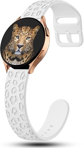 Miniatura 7 de Paquete de 6 correas grabadas compatibles con Samsung Galaxy Watch 5 BandGalaxy Watch 4Galaxy Watch 3 BandsActive 2 Watch Band 2, correa deportiva