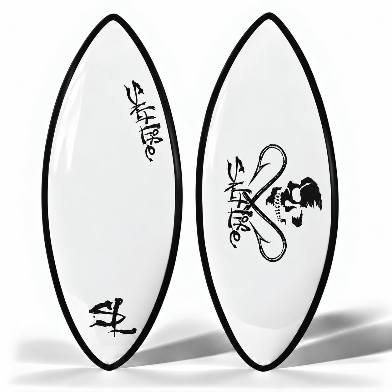 SALT LIFE Fiberglass Compression Skimboard – High-Performance Beach Skim Board for Kids, Teens &amp; Adults – Lightweight Durable Shorebreak – 38, 42, 44, 53 in