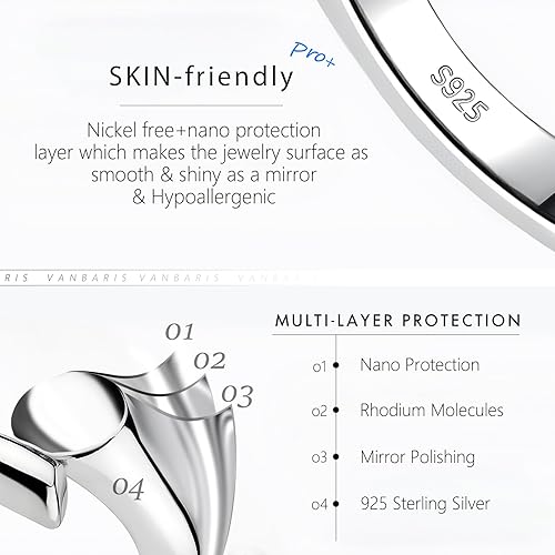 Miniatura 4 de Extensor de collar, extensores de cadena dorada para collares, extensor de collar de oro, plata de ley 925, 2 pulgadas, 3 pulgadas, 4 pulgadas