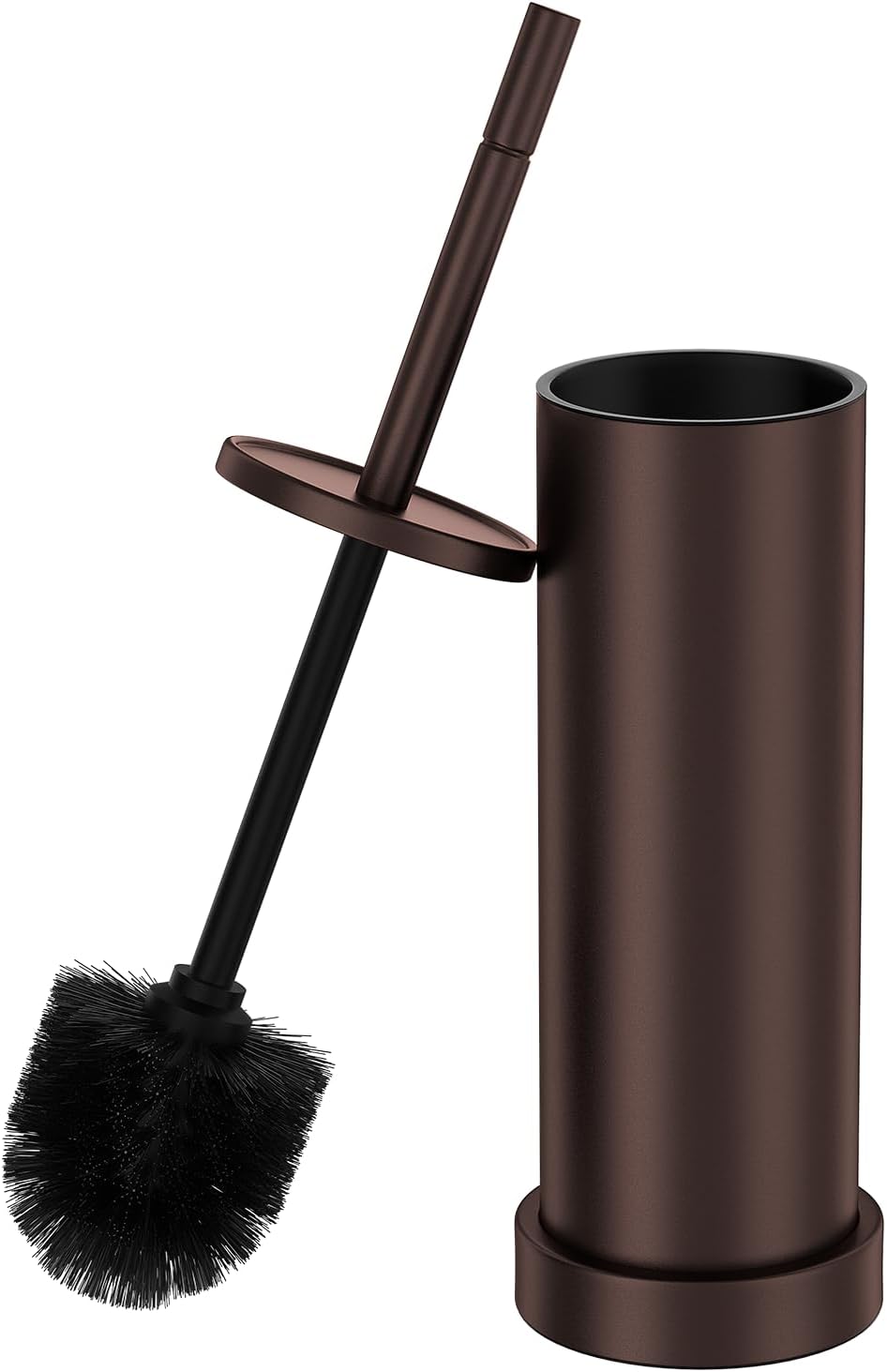 Toilet Brush and Holder Set: 304 Stainless Steel (Nickel 2 Pack)