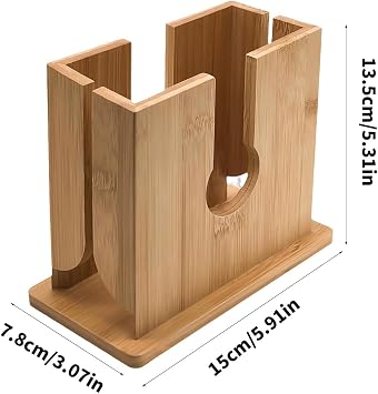 Multipurpose Slicer Practical Holder for Bagels Muffins Breakfast Preparation Wooden Bagel Cutter Bread Slicing Guide Safe Cutting Tool Kitchen Baking Tool Multipurpose Bread Sturdy