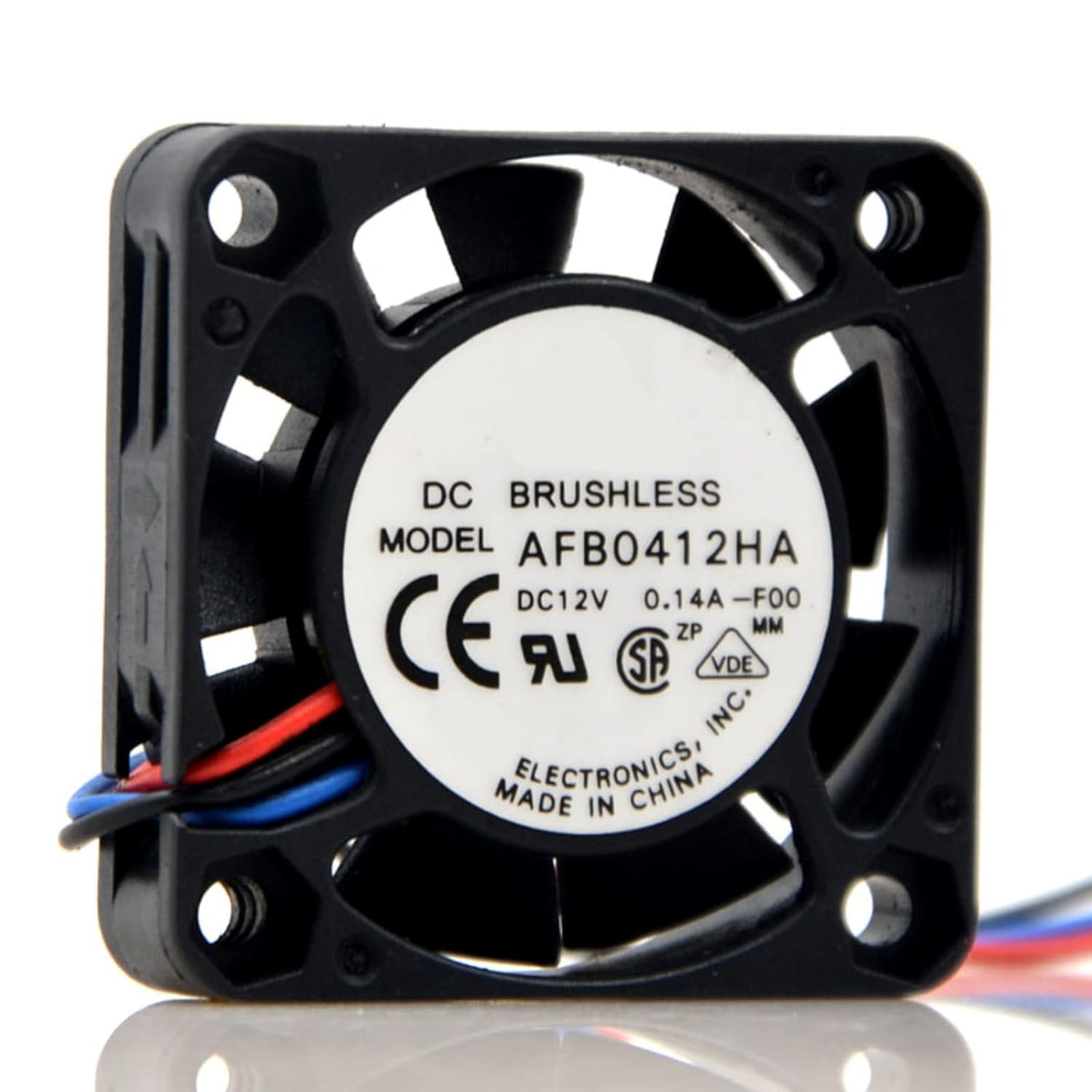 AFB0412HA 40mm Micro Silent DC 12V Computer Server Case Axial Fan - Low Noise Cooling Solution