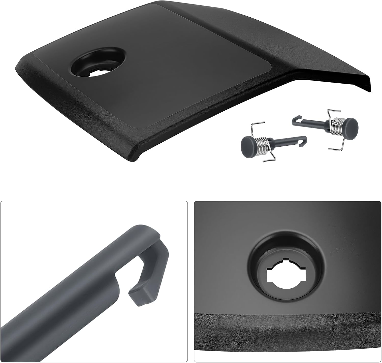 M MATI GloveBox Lid Hatch & Hinge Pin for Yamaha Watercraft FA1800 FA1800A FB1800 FB1800A FC1800 FC1800A WaveRunner 2012-2018 F2S-U517H-00-00 F1B-6517R-00-00