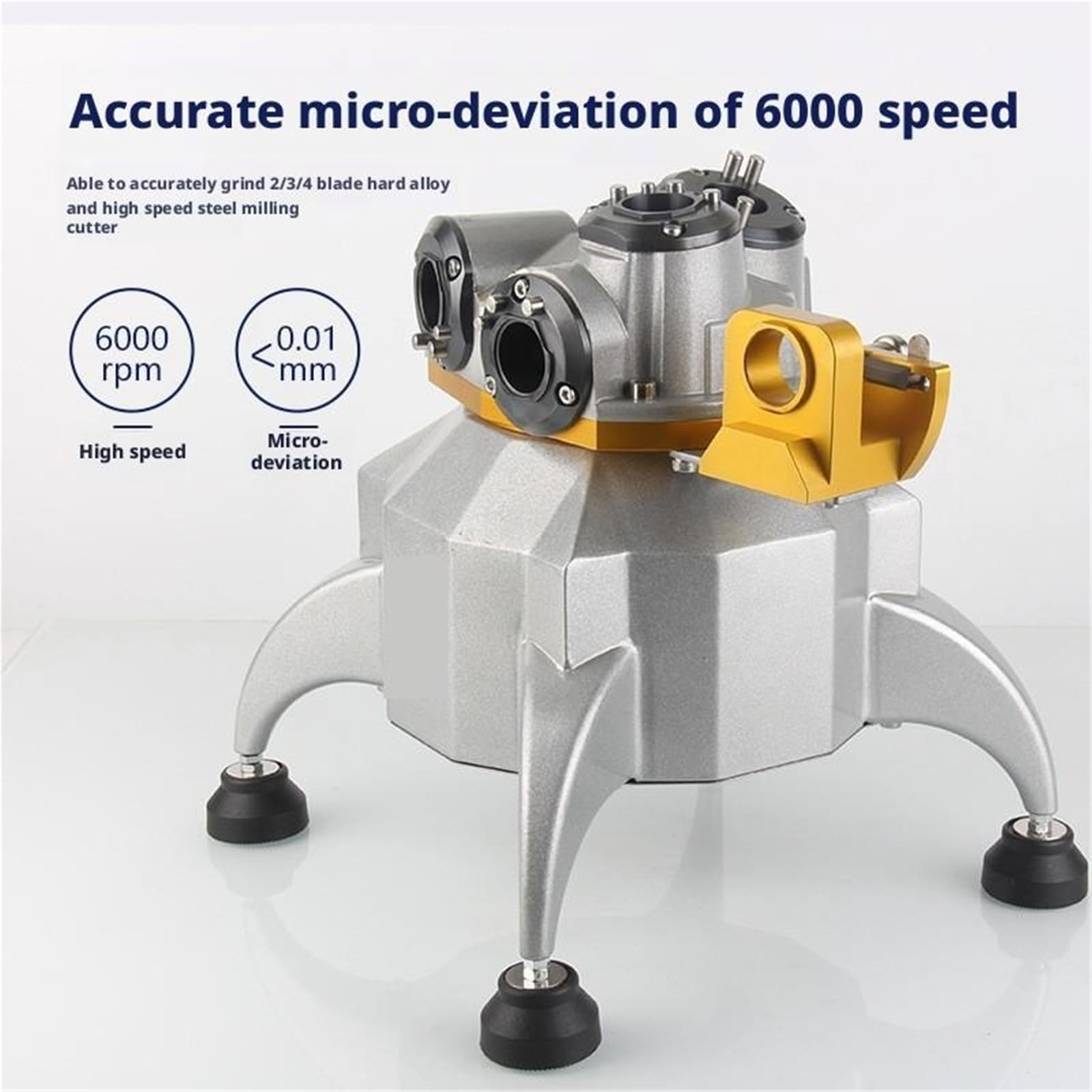 Rettificatrice for frese ad alta precisione, rettificatrice completamente automatica, piccola rettificatrice a due, tre e quattro taglienti(ZT312)