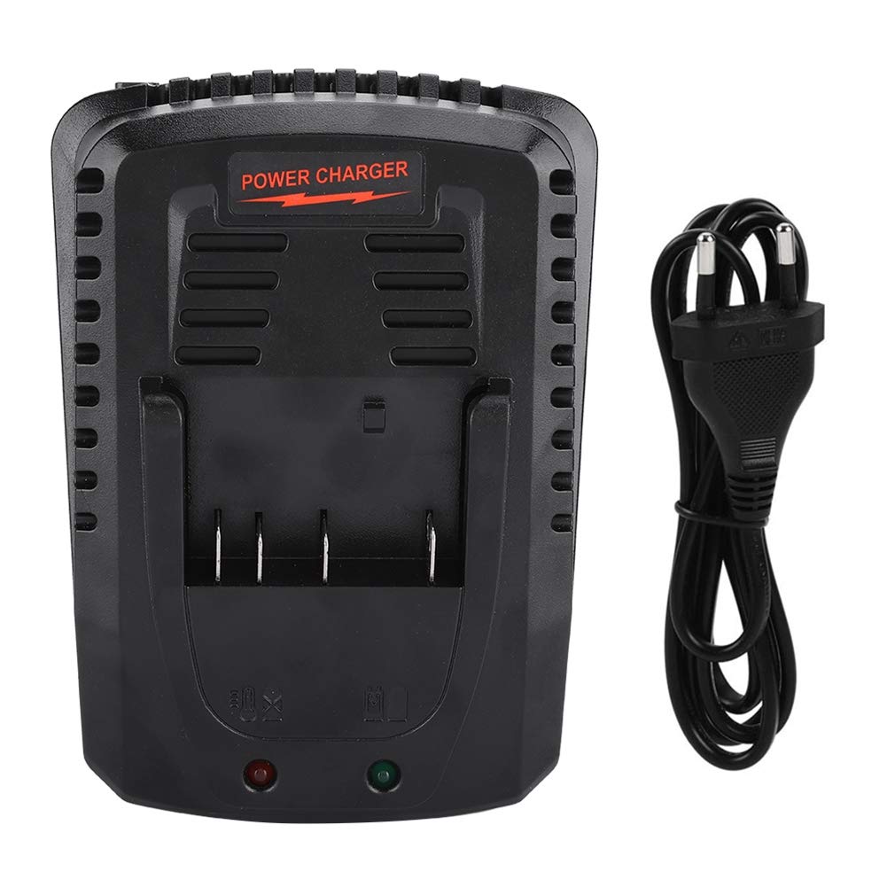 AL1820CV Cargador De Repuesto, Adaptador De Cargador De Iones De Litio Adaptador De Batería De Litio Cargador Para Batería Bosch Batería De Litio De 14,4 V A 18 V(Enchufe de la UE)