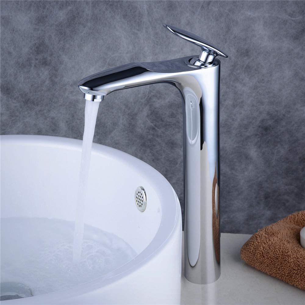 Robinet en cuivre mélangeur eau froide chaude robinet de toilette hôtel vasque