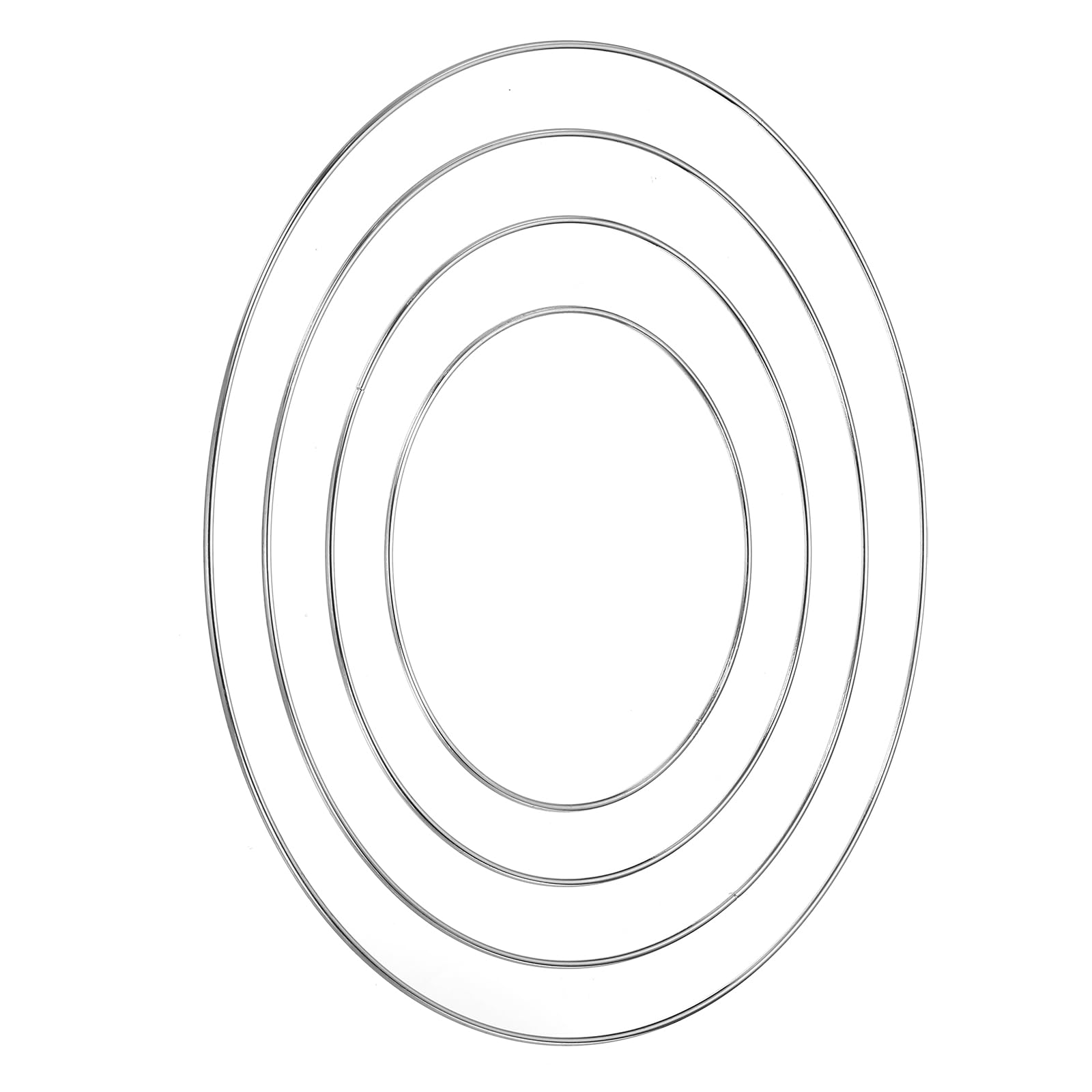 Aros para atrapasueños de plástico blanco de 12 pulgadas y aros redondos para macramé PATIKIL