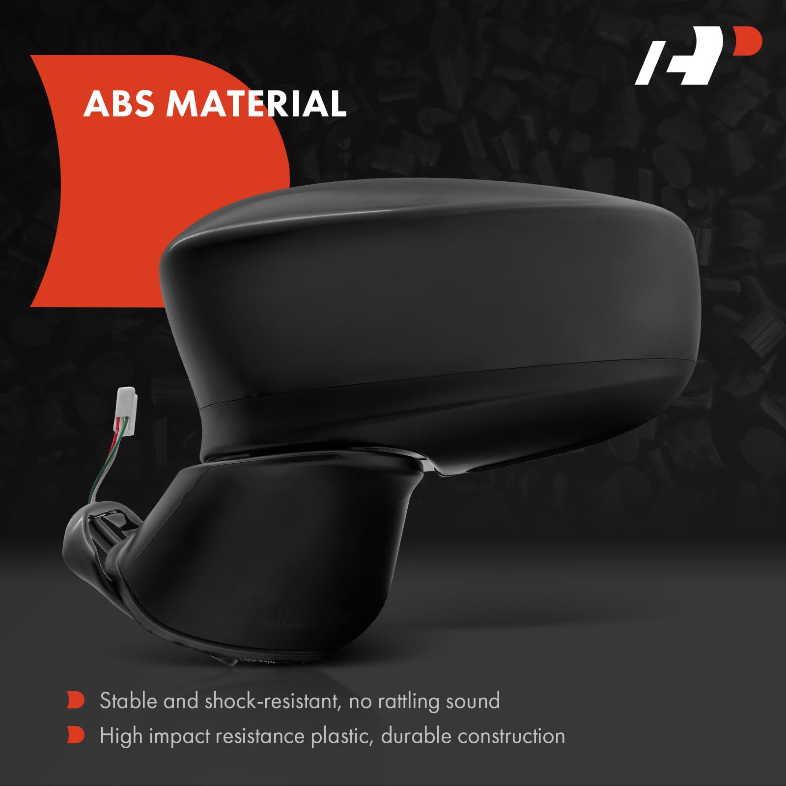 A-Premium Driver Side Power Door Mirror Compatible With Mazda 3