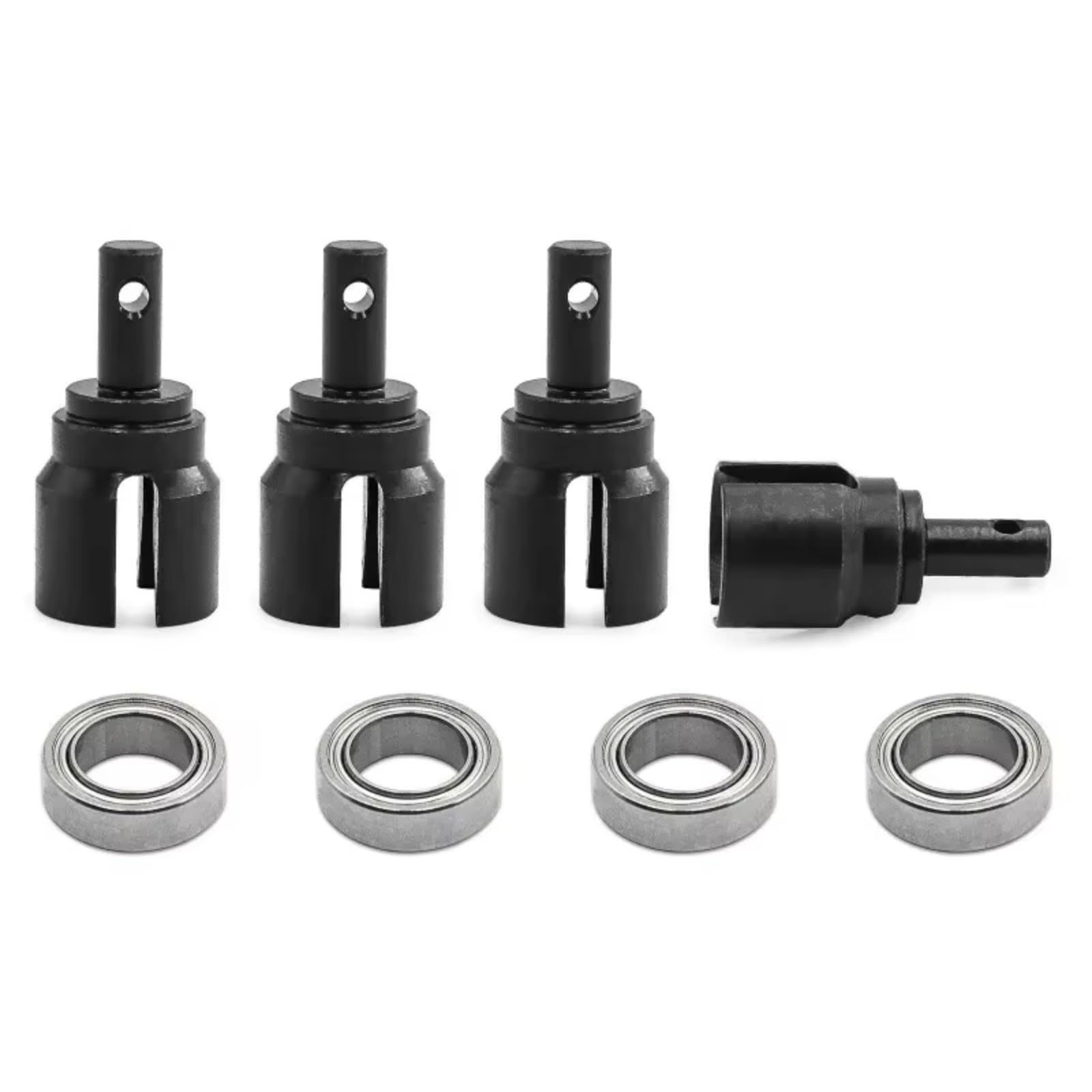 Coupelle de différentiel RC en acier renforcé pour châssis MJX 1/16