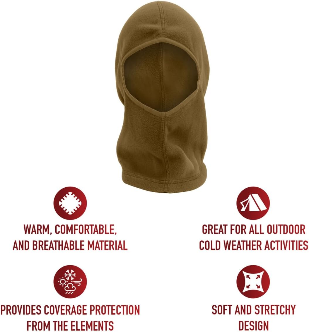 Rothco Adjustable Polar Fleece Balaclava - Image 2
