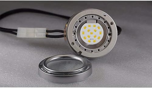 Miniatura 2 de Bombillas LED G8, 3 W equivalentes a bombilla halógena de 20 W-25 W, base bi-pin tipo T4 JCD, 120 V blanco cálido 3000K G8 bombillas para debajo del