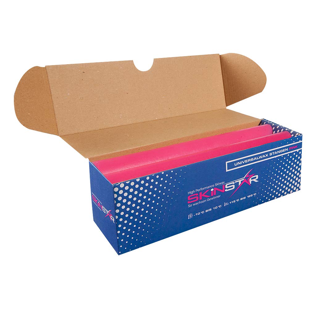 Skinstar Skiwax Starter Set Skiwachs ALL IN ONE 4-teilig blue