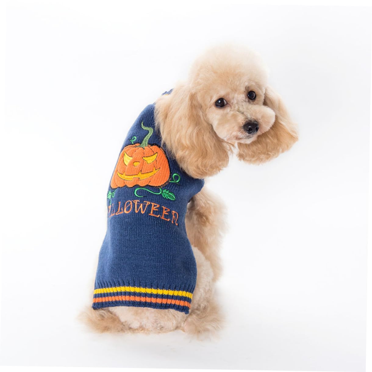 POPETPOP 3 Pièces Pull à Tricoter Costume De Chien Décoration d'animal De Compagnie d'halloween Costume Chaud pour Chien Pulls pour Chiens De Petite Taille Déguisements d'halloween