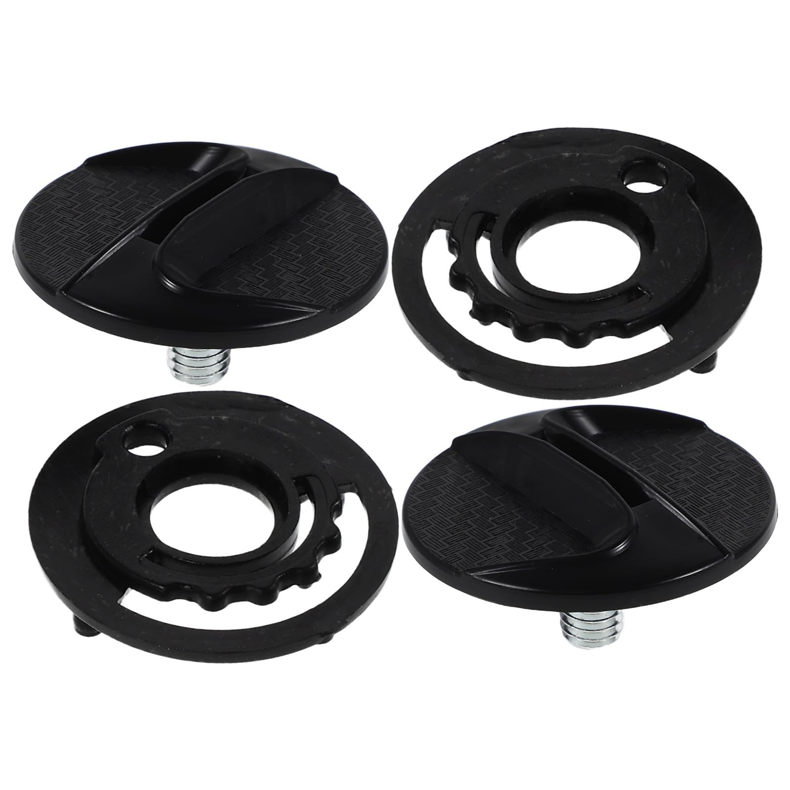 4 viti per visiera del casco da moto: accessori per casco, base, piastra di riparazione, ferramenta compatibile con la maggior parte delle moto, uso quotidiano