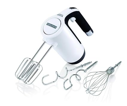 Morphy Richards Total Control 185-Watt Hand Mixer (White)