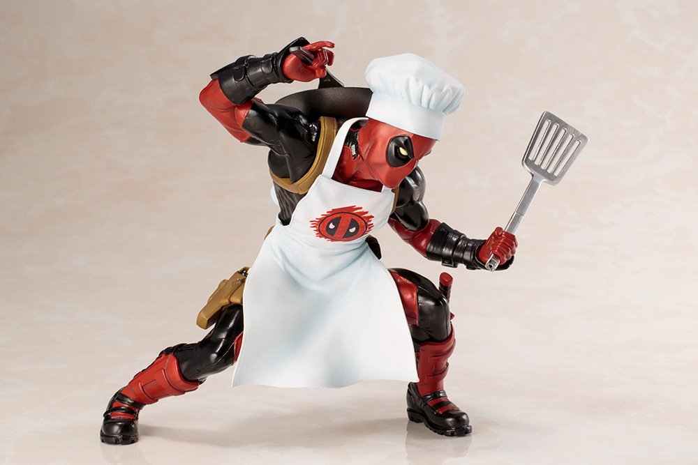 【値下げ中】ARTFX+ クッキング デッドプール 1/10 Amazon.co.jp: ARTFX+ MARVEL UNIVERSE クッキング デッドプール 1/10