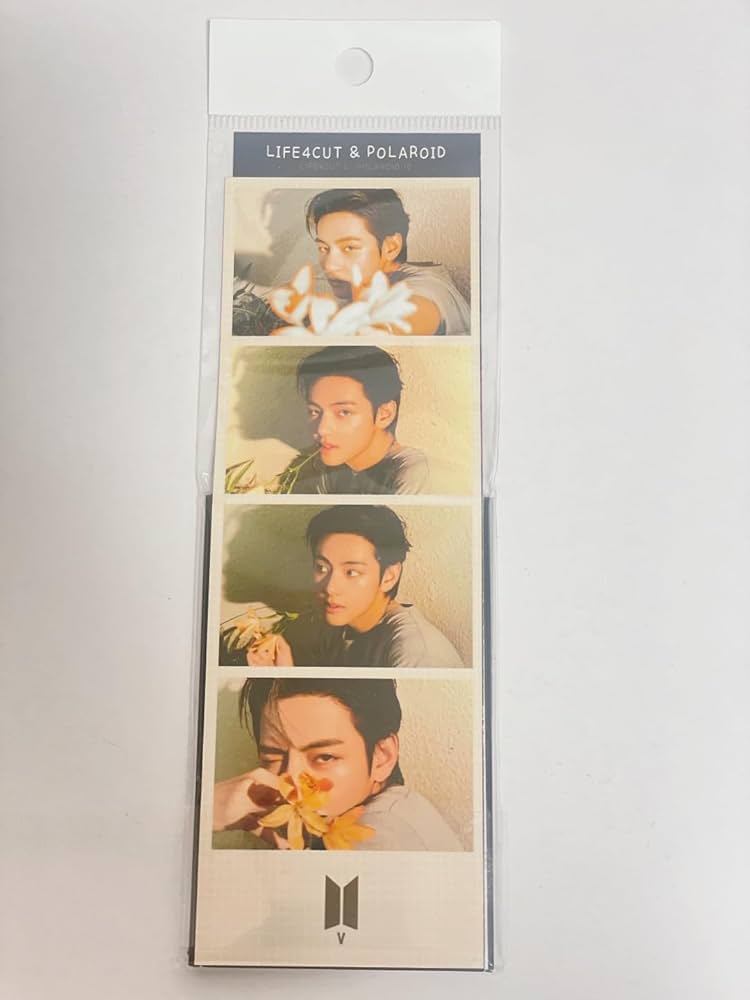 Amazon.co.jp: V テテ グッズ 人生4カット ポラロイドフォトセット (V