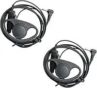 2 Fones De Ouvido P1 Com Microfone Para Rádio Comunicador