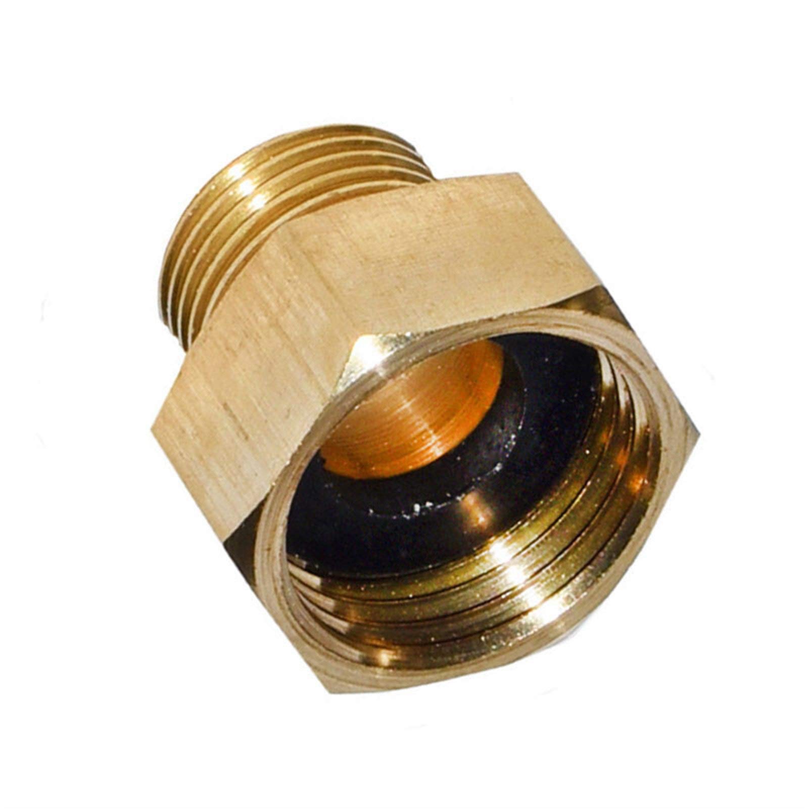 Accesorios de manguera de tubería a prueba de fugas hembra 1/2 a 3/8 macho latón adaptador jardín grifo 1/2 junta reductora 3/8 conector roscado accesorios de riego por goteo 15 piezas