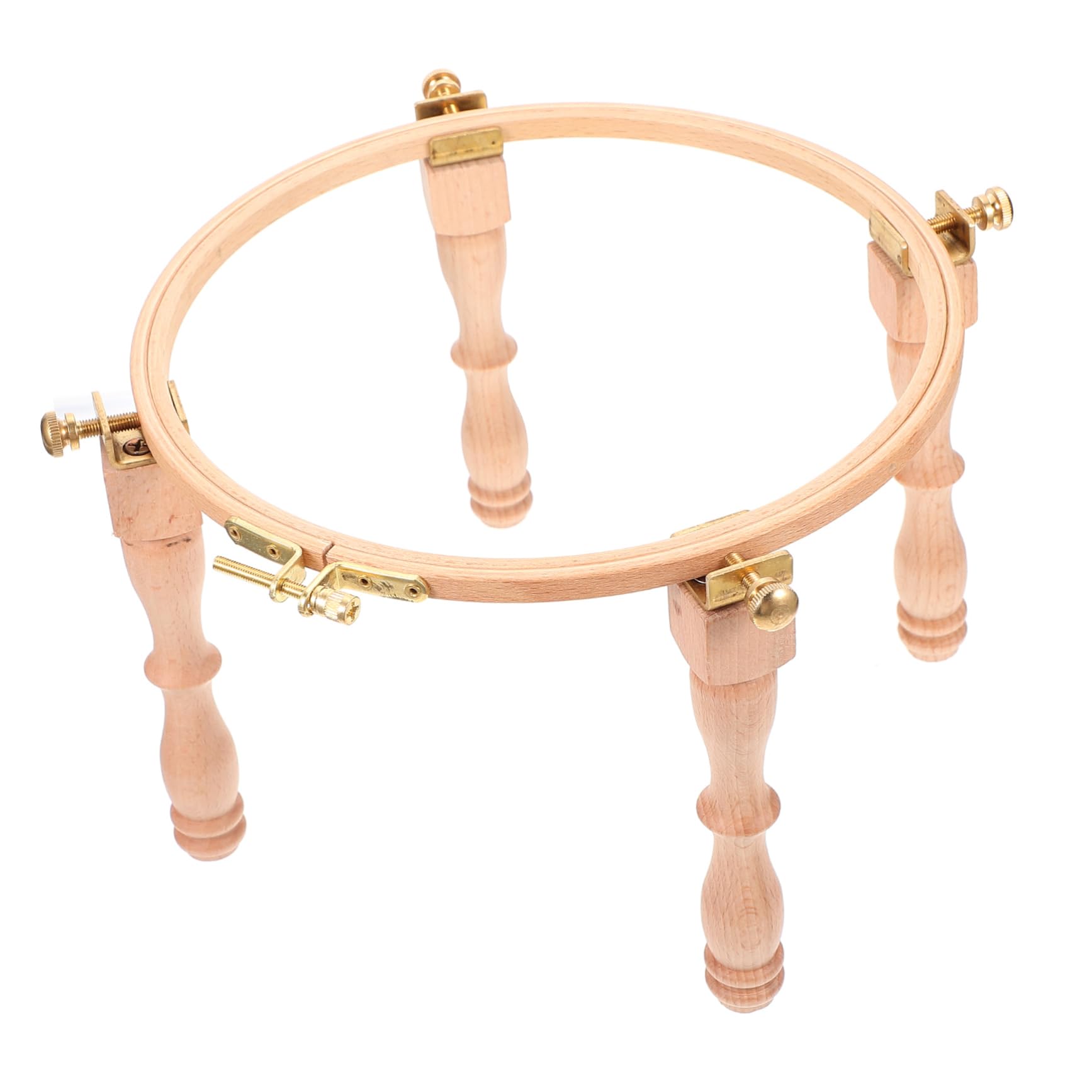 TEHAUX Piernas Bordadas De Madera Soporte De Bastidor De Bordado Herramienta De Bordado Diy Para Bastidor De Para Proyectos De Costura Casa