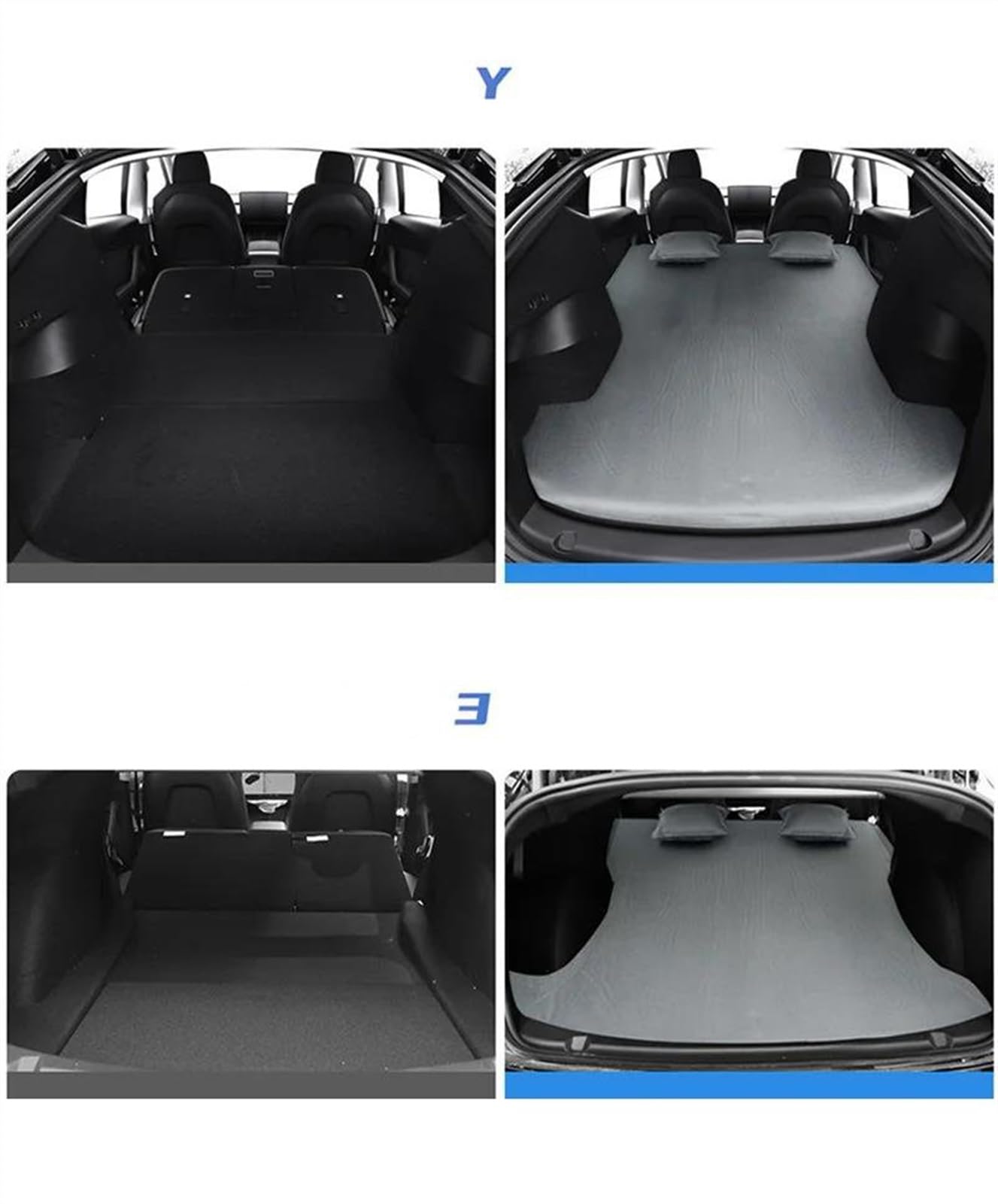 Amazon.co.jp: 車中泊マット Compatible With Tesla For Model 3 Y