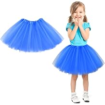 WLLHYF Tutu Skirt 3 Layered Tulle Sequin Star Ballet Dance Skirts Princess Party Fancy Dress Tutu Festive Party Dress Up Costume for Girls Women Toddler Baby Christmas Birthday