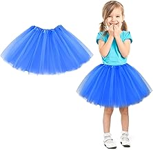 Tutu Skirt 3 Layers Tulle Sequins Star Ballet Dance Skirts Princess Party Costume Tutu Festive Party Costume for Girls Women Toddler Baby Christmas Birthday