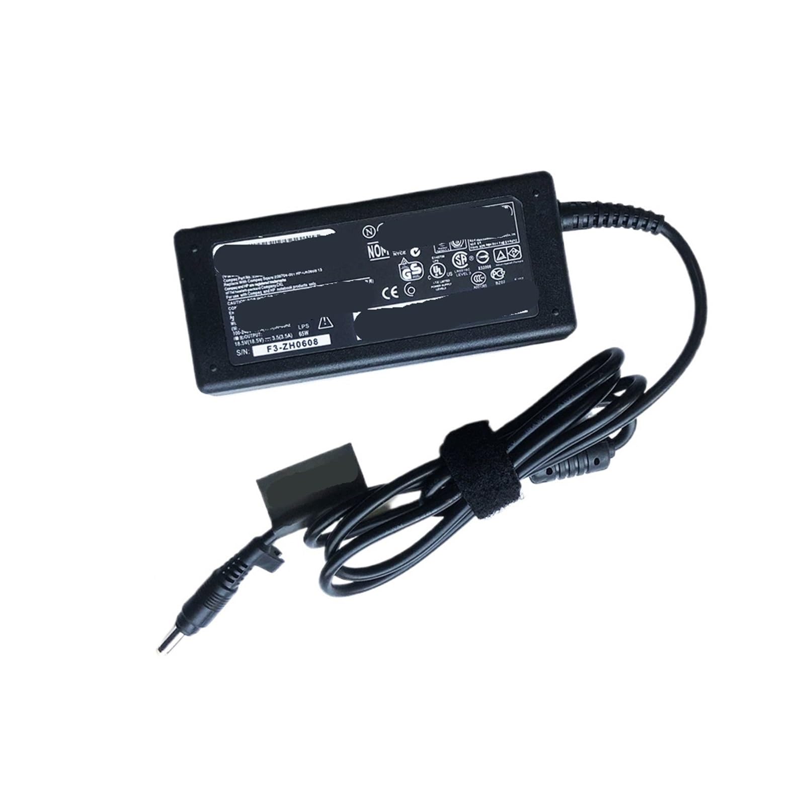 Cargador de corriente de 65W de alta durabilidad y salida precisa de 18.5V 3.5A